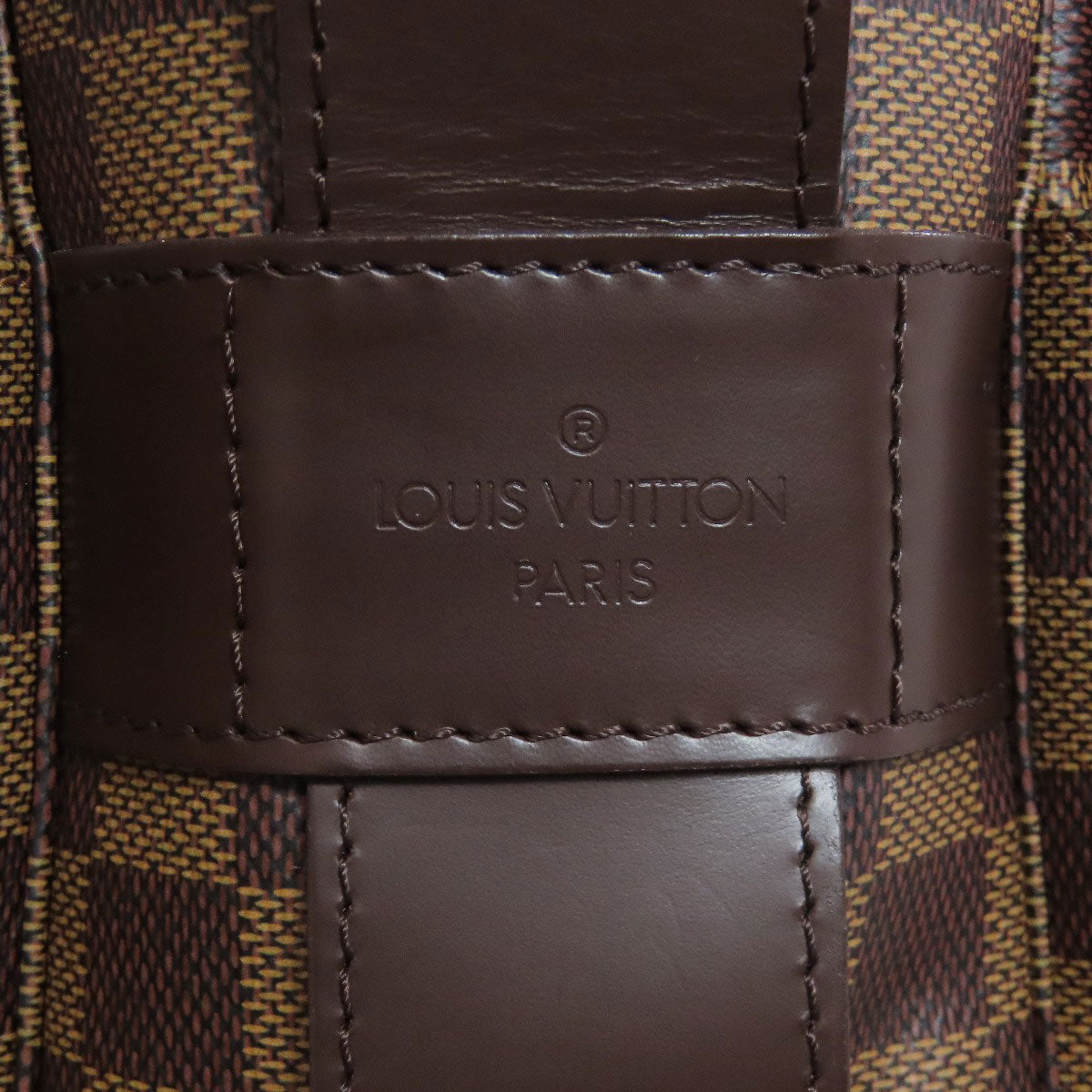 LOUIS VUITTON Shoulder Bag M45255 Damier canvas Brown Naviglio