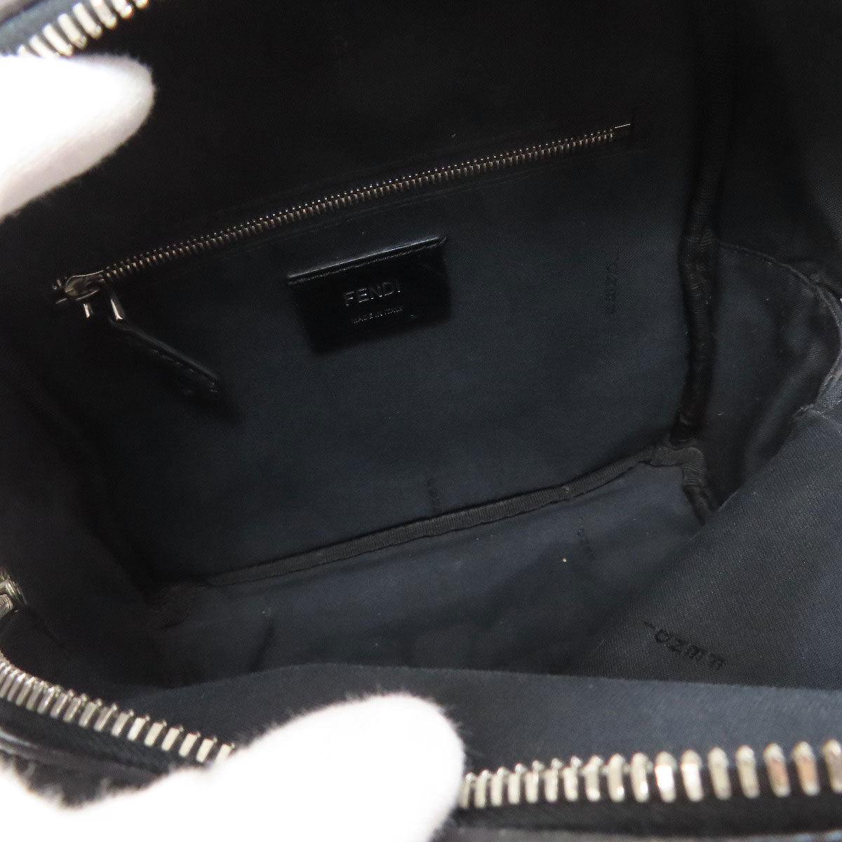 FENDI Backpack Calfskin black By The Way Mini