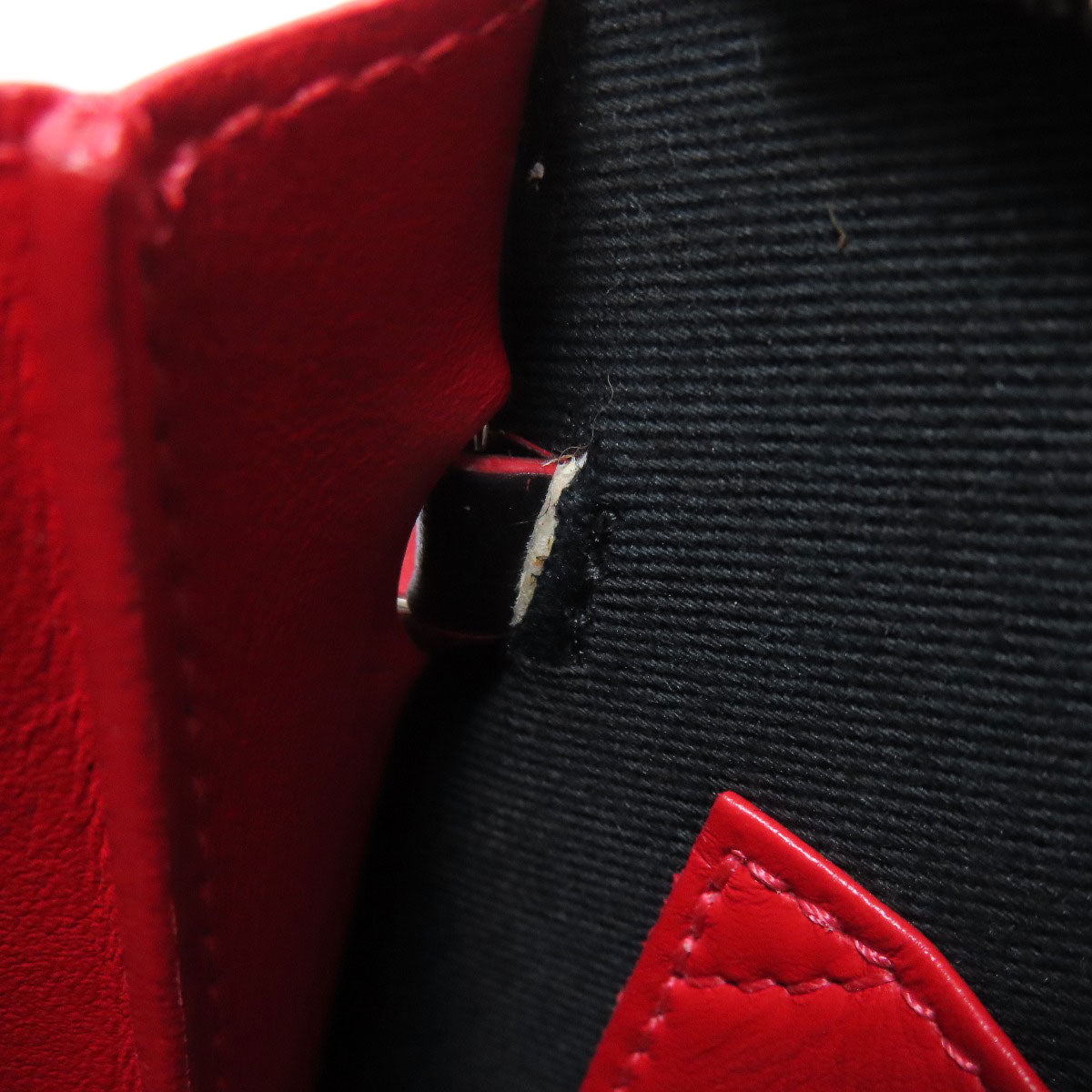 Christian Louboutin Handbag Calfskin black Studs 2WAY