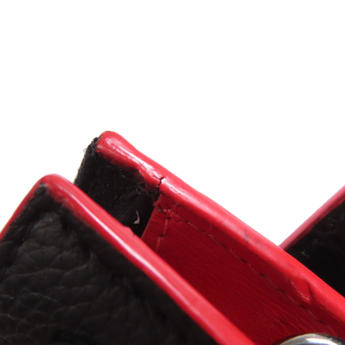 Christian Louboutin Handbag Calfskin black Studs 2WAY
