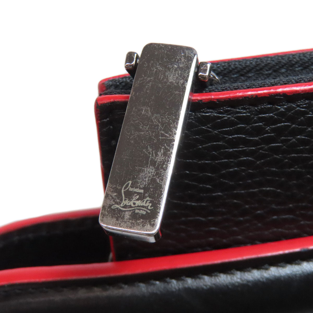 Christian Louboutin Handbag Calfskin black Studs 2WAY