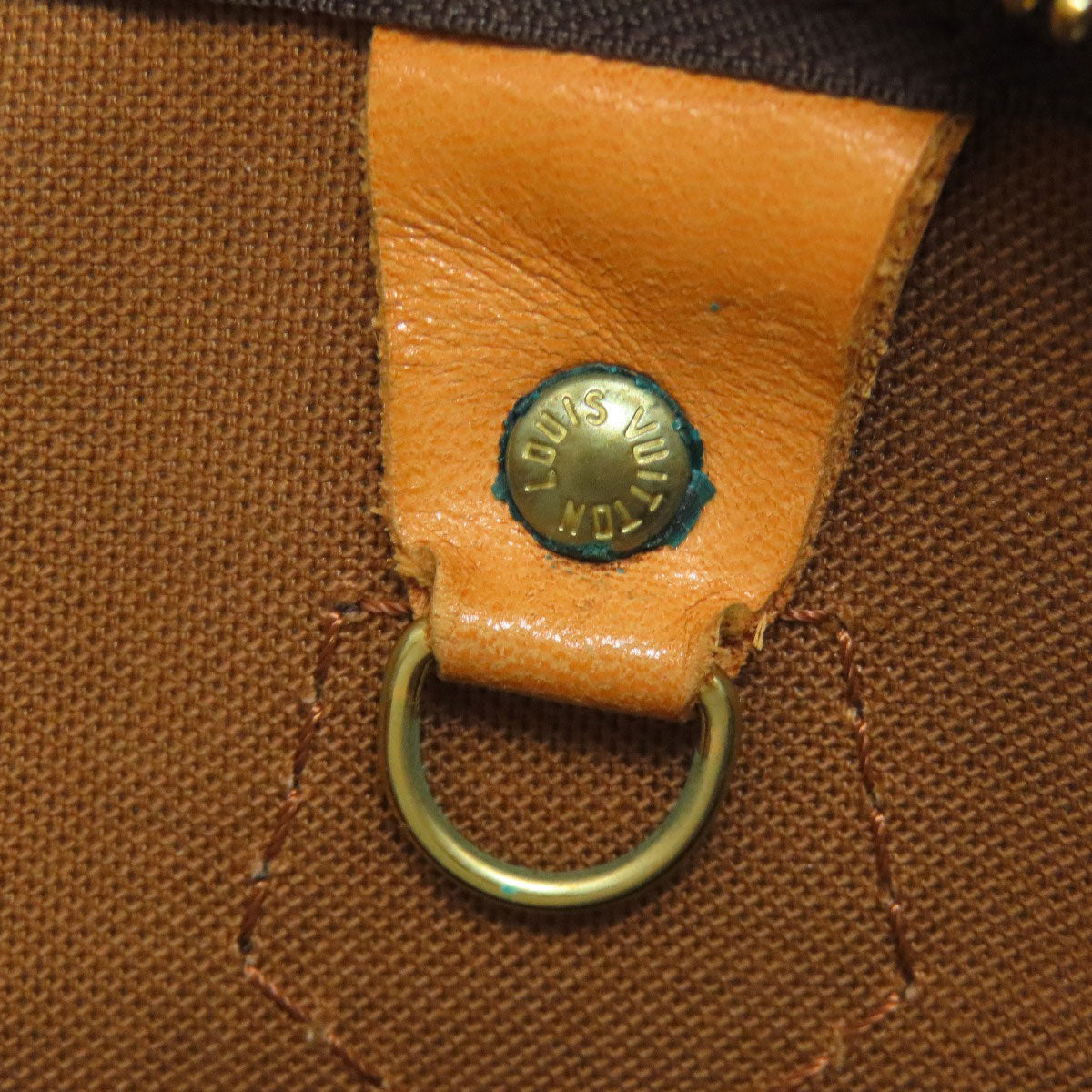 LOUIS VUITTON Boston Duffel bag M41526 Monogram canvas Brown Speedy 30
