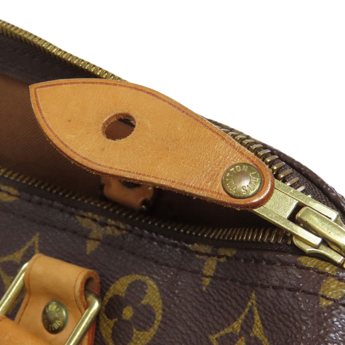 LOUIS VUITTON Boston Duffel bag M41526 Monogram canvas Brown Speedy 30