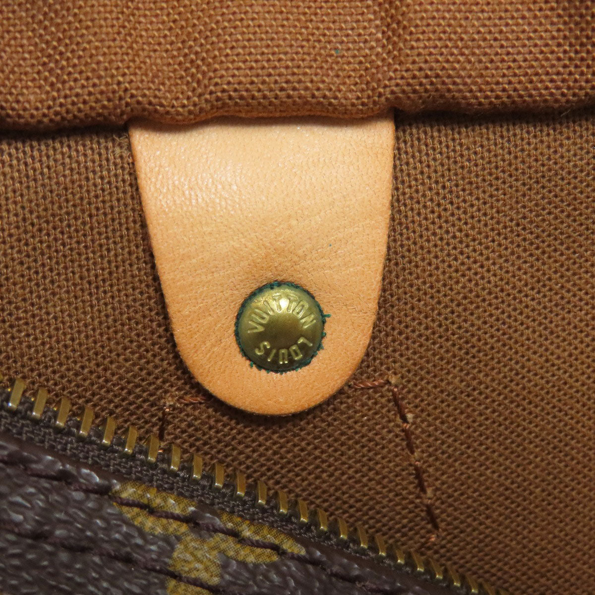 LOUIS VUITTON Boston Duffel bag M41526 Monogram canvas Brown Speedy 30