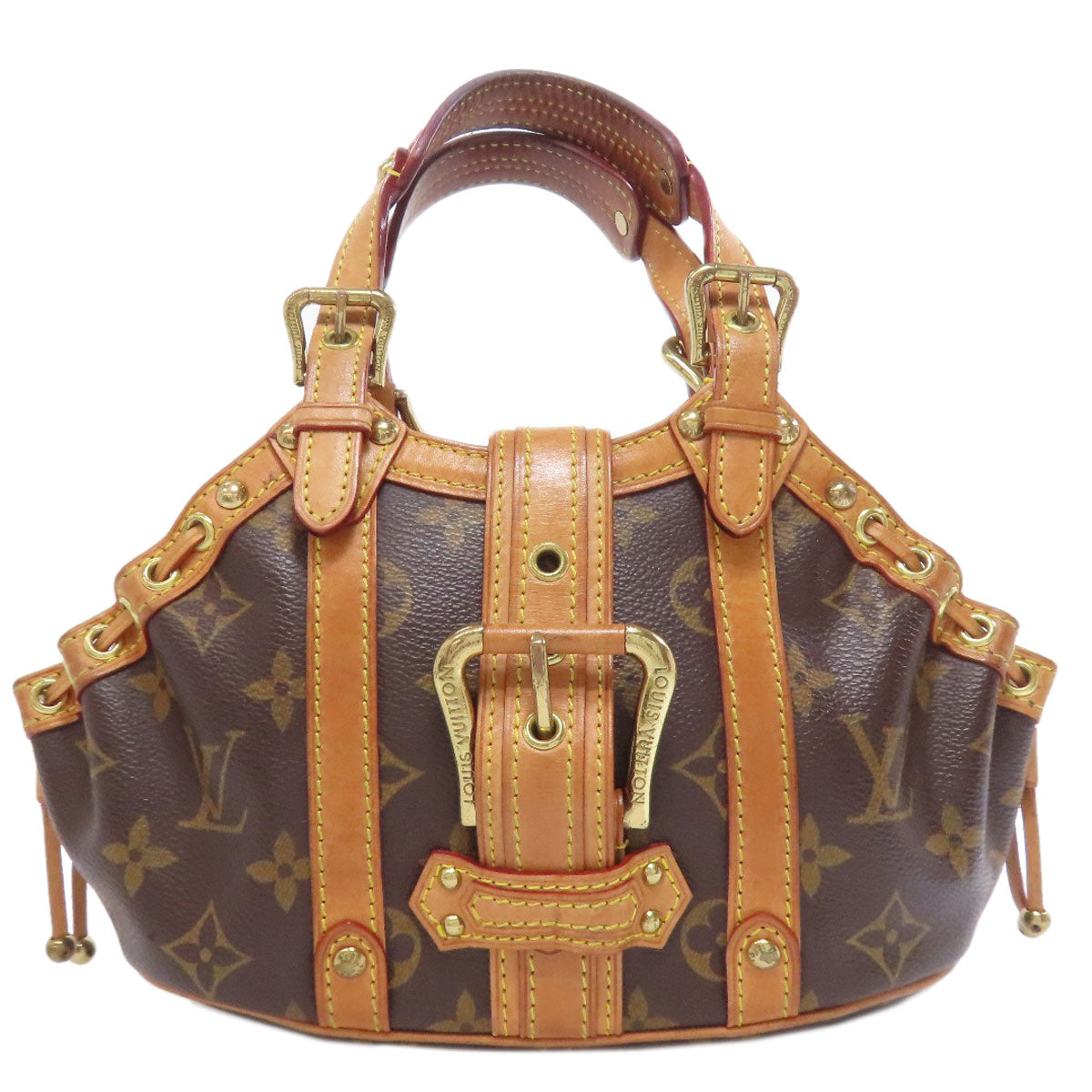 LOUIS VUITTON Handbag M92399 Monogram canvas Brown Teda PM
