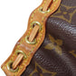 LOUIS VUITTON Handbag M92399 Monogram canvas Brown Teda PM