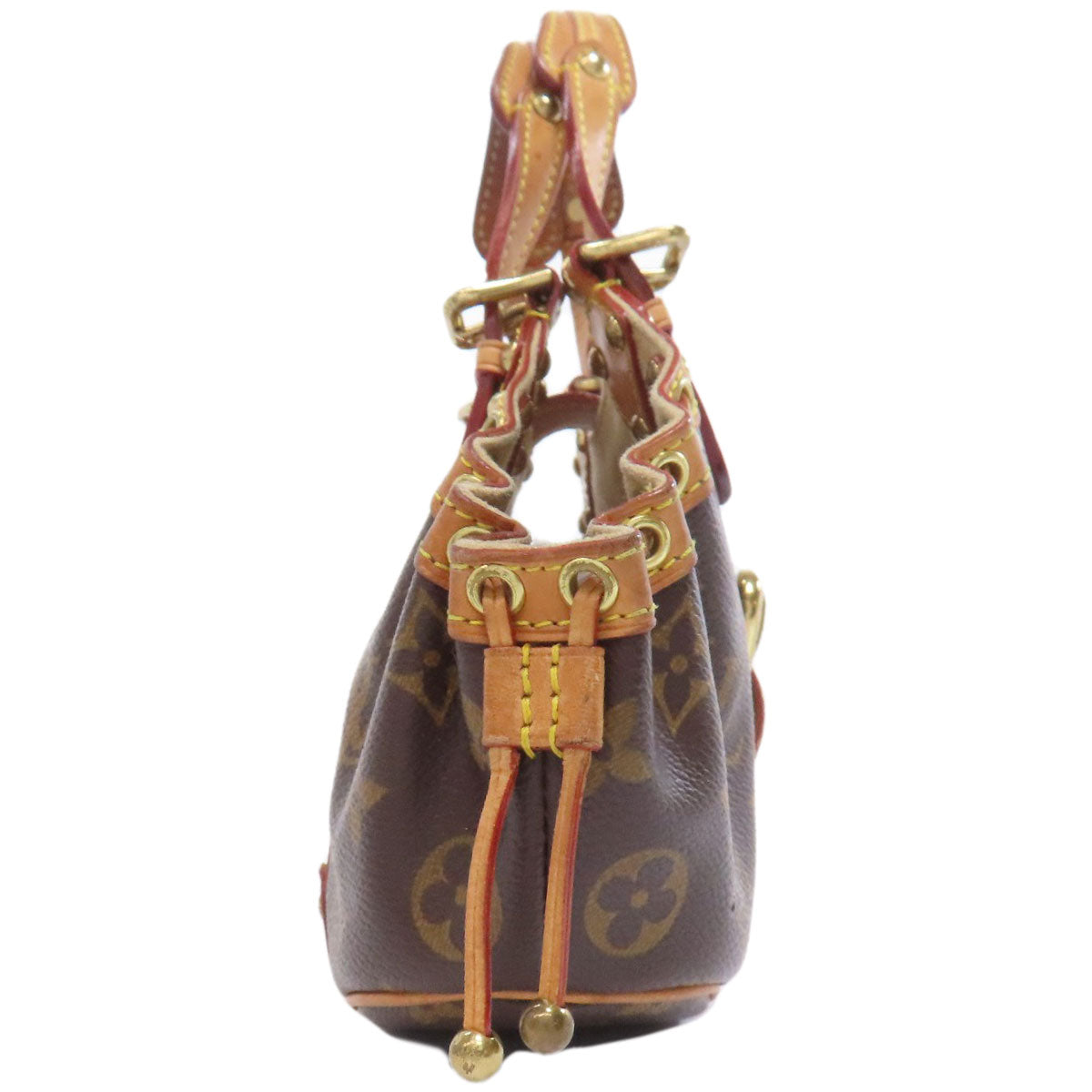 LOUIS VUITTON Handbag M92399 Monogram canvas Brown Teda PM