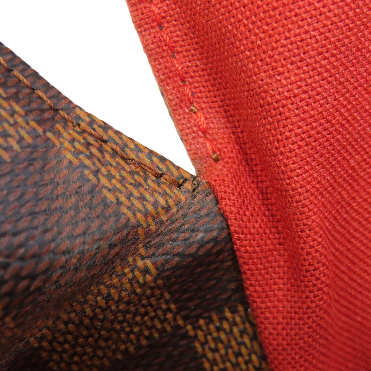 LOUIS VUITTON Shoulder Bag N42270 Damier canvas Brown Broadway