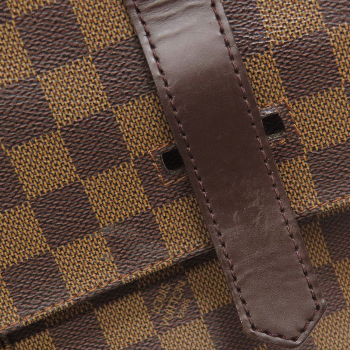 LOUIS VUITTON Shoulder Bag N42270 Damier canvas Brown Broadway