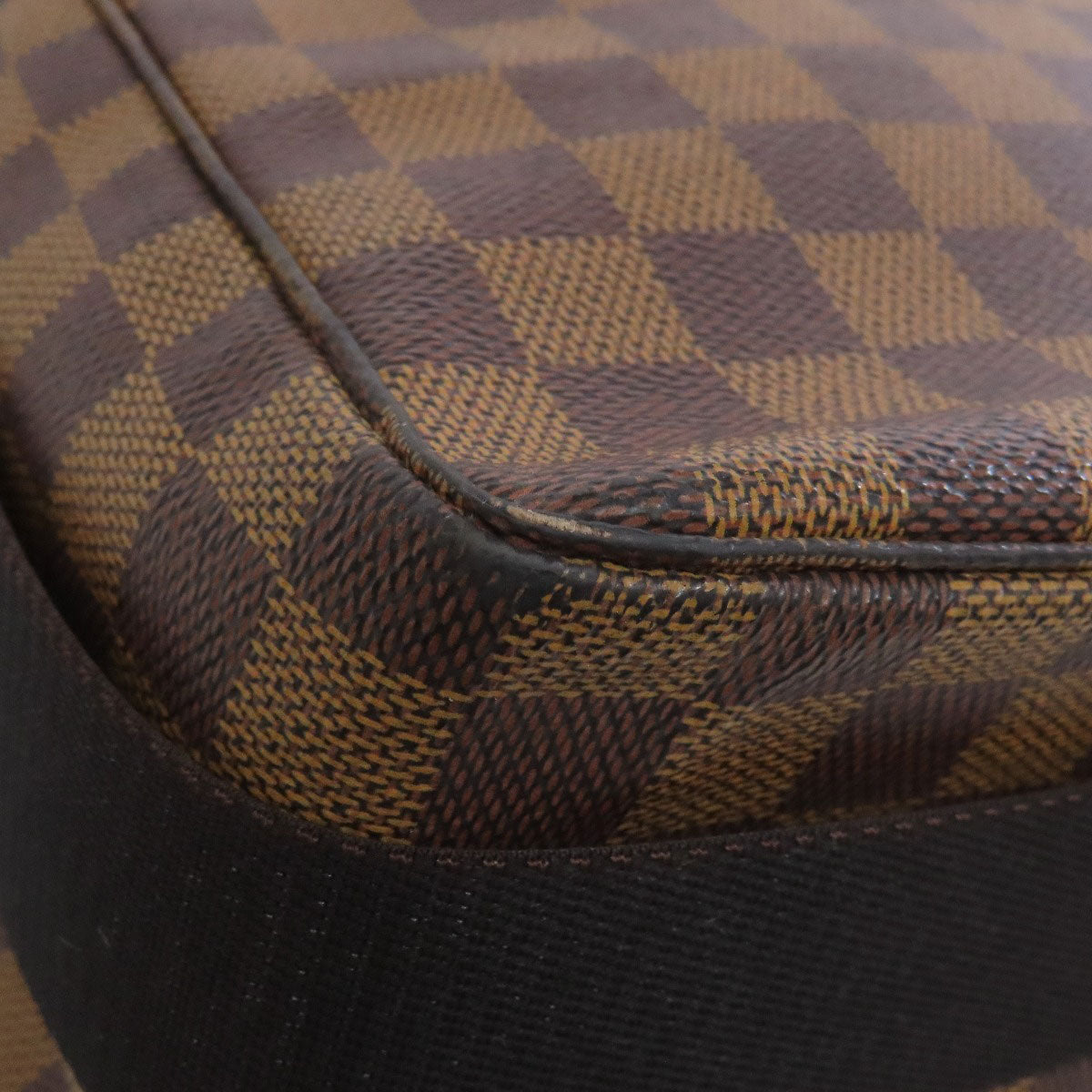 LOUIS VUITTON Shoulder Bag N42270 Damier canvas Brown Broadway