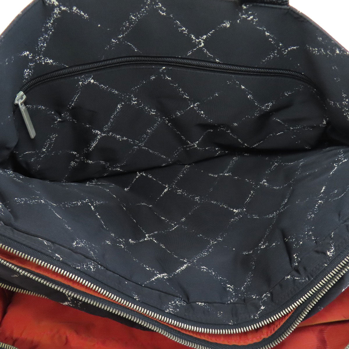 CHANEL Boston Duffel bag Nylon black Travel line
