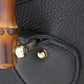 GUCCI Handbag 308360 Calfskin black Bamboo 2WAY