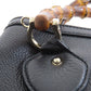 GUCCI Handbag 308360 Calfskin black Bamboo 2WAY