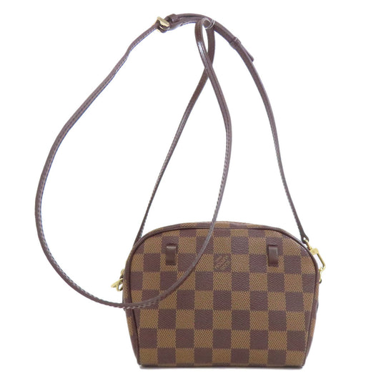 LOUIS VUITTON Shoulder Bag N51296 Damier canvas Brown Pochette Ipanema