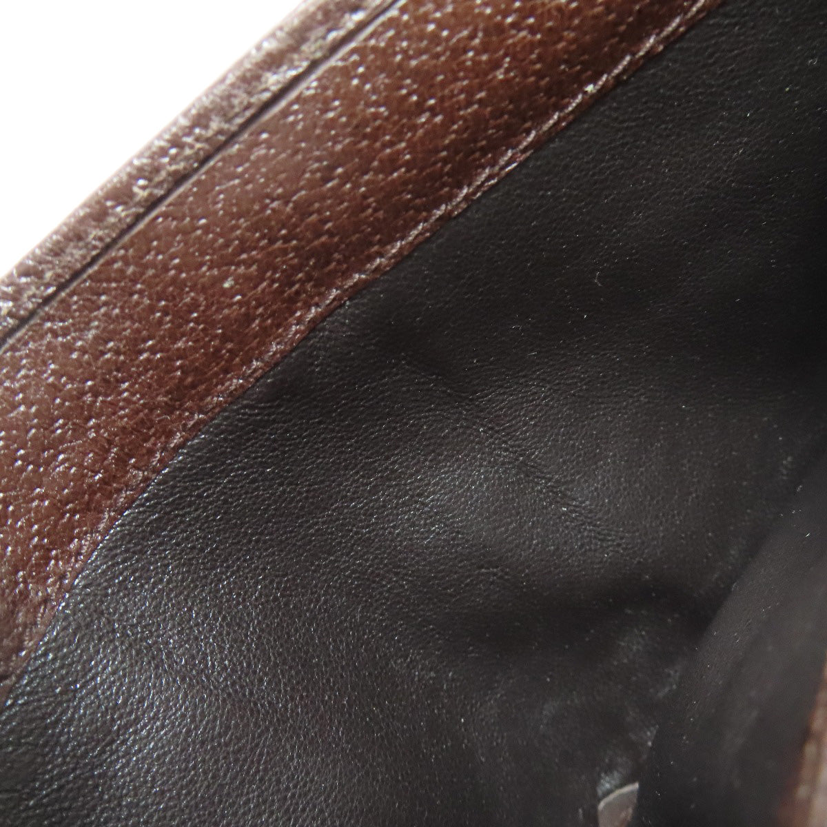 GUCCI Bifold Wallet 112664 canvas Brown W Hook Wallet GG