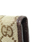 GUCCI Bifold Wallet 112664 canvas Brown W Hook Wallet GG