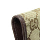 GUCCI Bifold Wallet 112664 canvas Brown W Hook Wallet GG