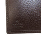 GUCCI Bifold Wallet 112664 canvas Brown W Hook Wallet GG