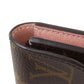 LOUIS VUITTON Coin case M62361 Monogram canvas Brown Portomonet Rosali
