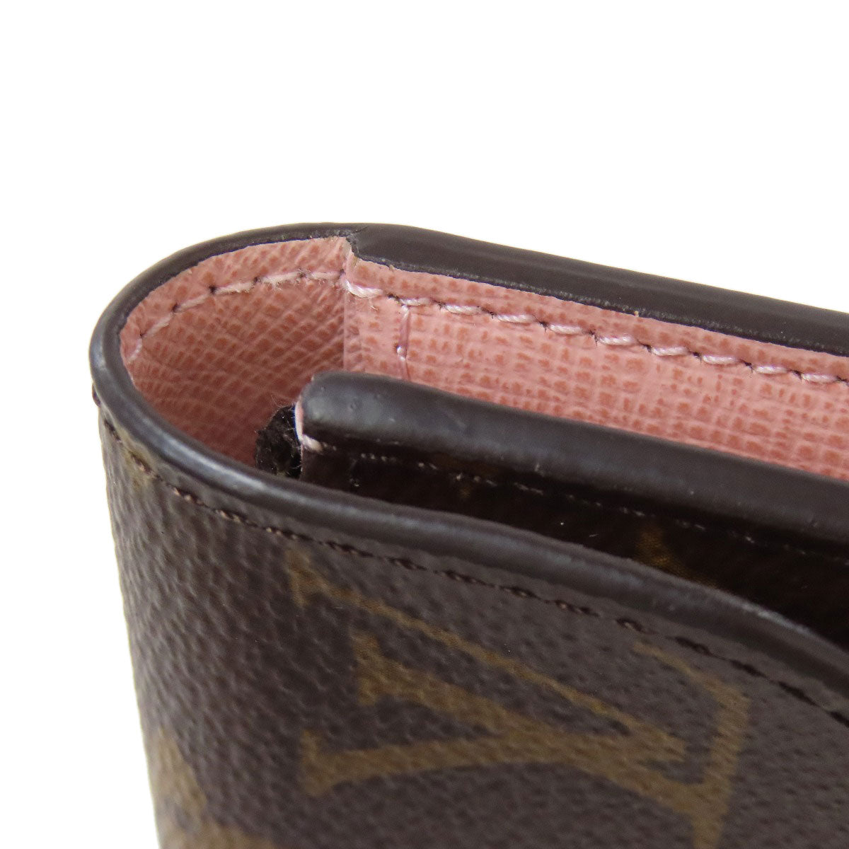 LOUIS VUITTON Coin case M62361 Monogram canvas Brown Portomonet Rosali