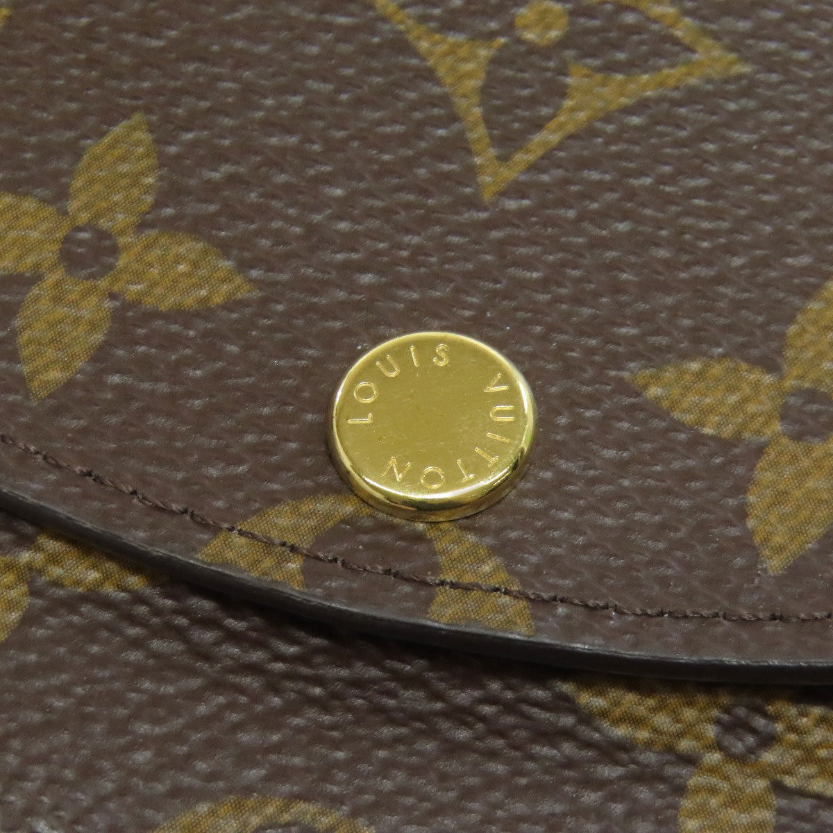 LOUIS VUITTON Coin case M62361 Monogram canvas Brown Portomonet Rosali