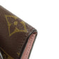 LOUIS VUITTON Coin case M62361 Monogram canvas Brown Portomonet Rosali