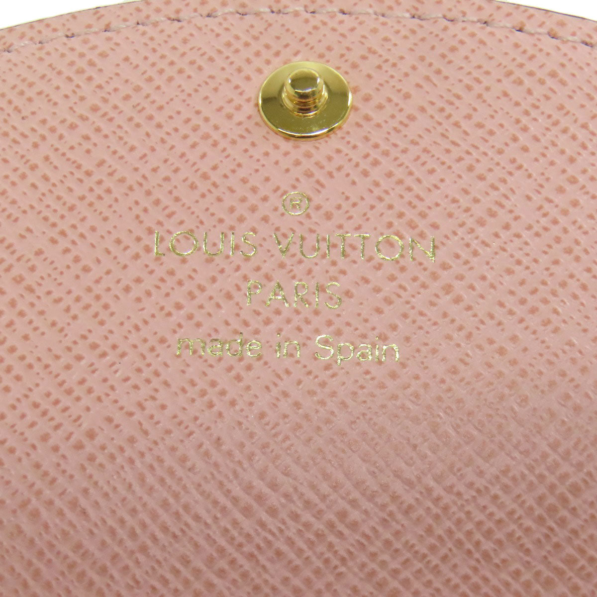 LOUIS VUITTON Coin case M62361 Monogram canvas Brown Portomonet Rosali