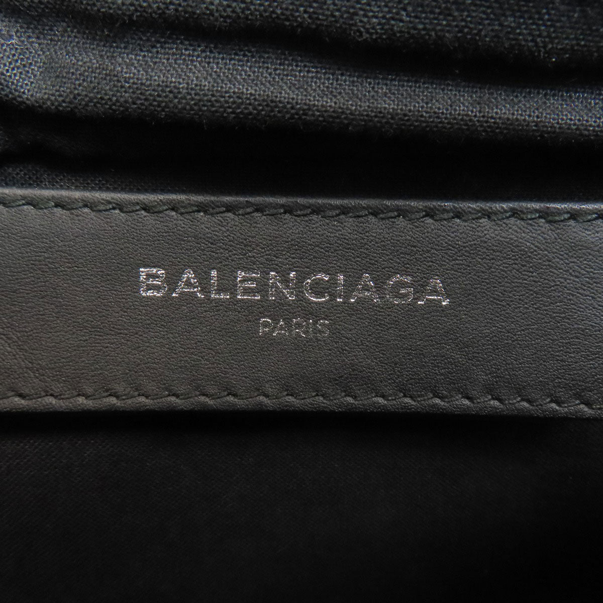 BALENCIAGA Sling bag 433625 leather gray logo