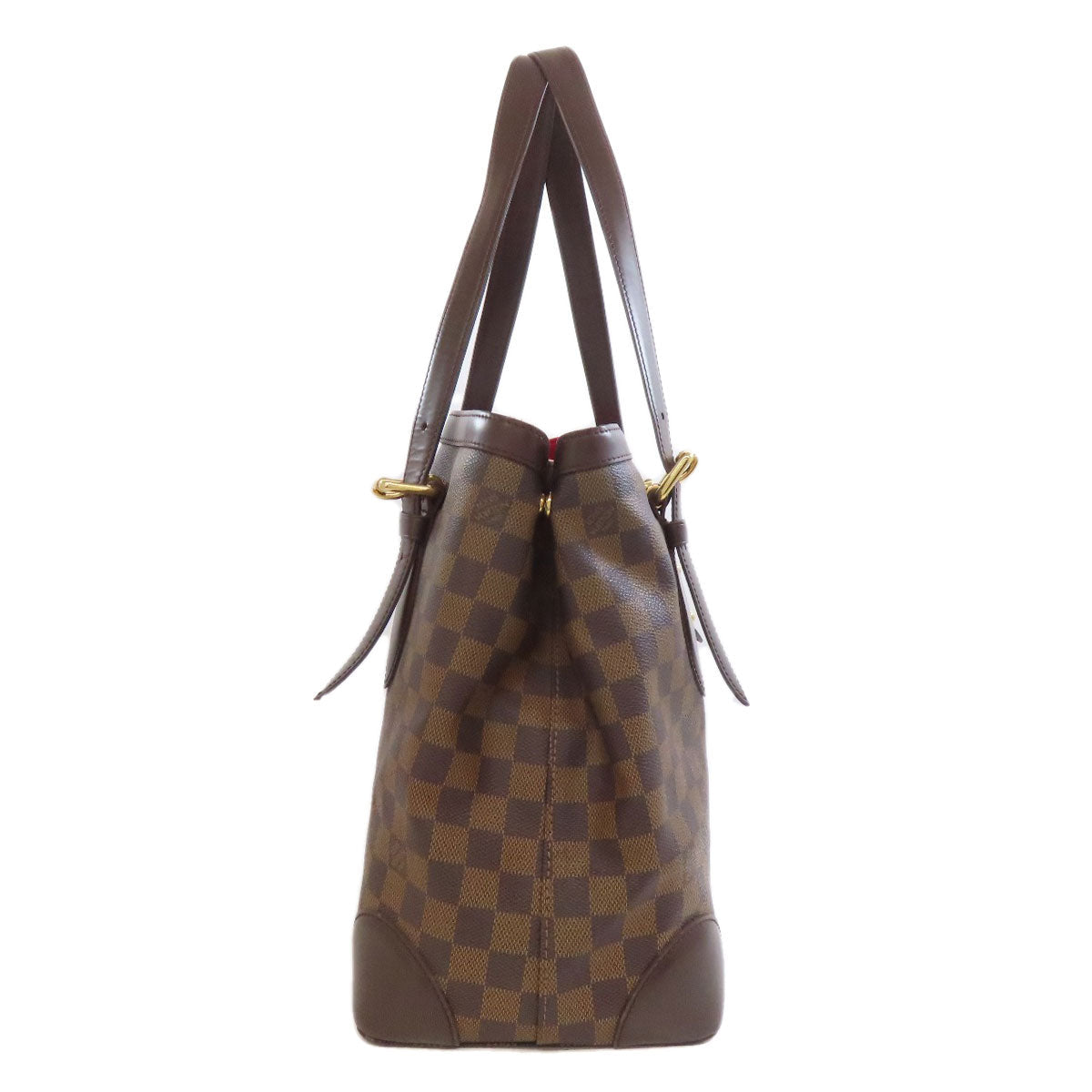 LOUIS VUITTON Tote Bag N51204 Damier canvas Brown HamsteadMM