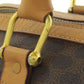 CELINE Handbag PVC Brown Macadam Mini Boston Duffel bag