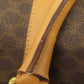 CELINE Handbag PVC Brown Macadam Mini Boston Duffel bag