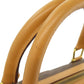 CELINE Handbag PVC Brown Macadam Mini Boston Duffel bag