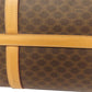 CELINE Handbag PVC Brown Macadam Mini Boston Duffel bag