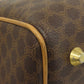 CELINE Handbag PVC Brown Macadam Mini Boston Duffel bag