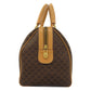 CELINE Handbag PVC Brown Macadam Mini Boston Duffel bag