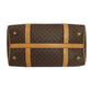 CELINE Handbag PVC Brown Macadam Mini Boston Duffel bag