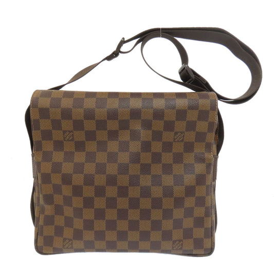 LOUIS VUITTON Shoulder Bag M45255 Damier canvas Brown Naviglio