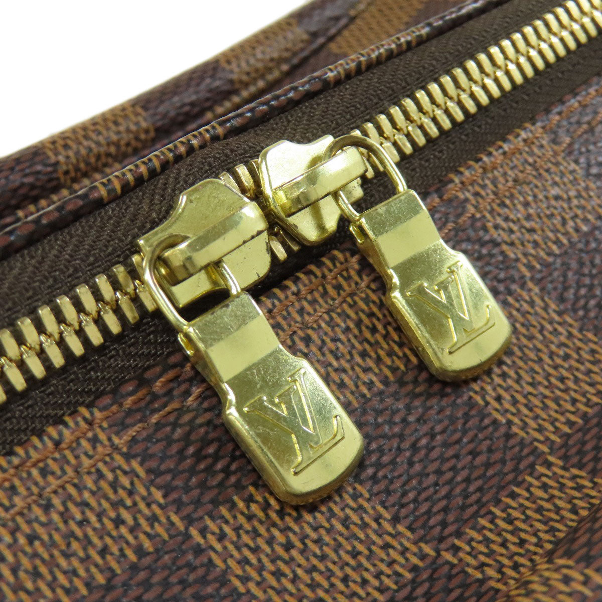 LOUIS VUITTON Shoulder Bag M45255 Damier canvas Brown Naviglio