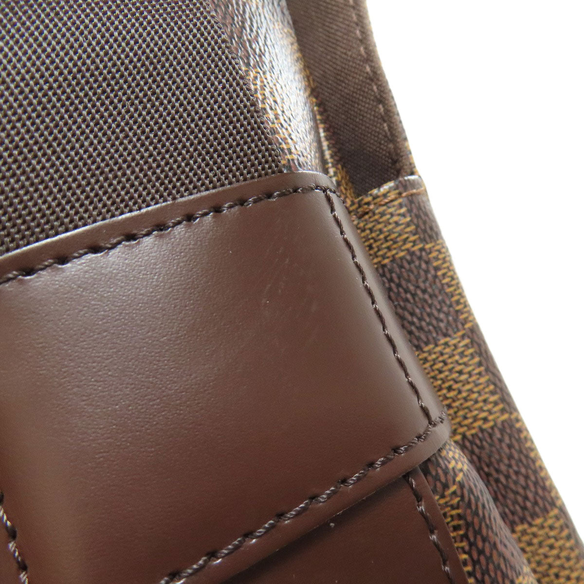 LOUIS VUITTON Shoulder Bag M45255 Damier canvas Brown Naviglio