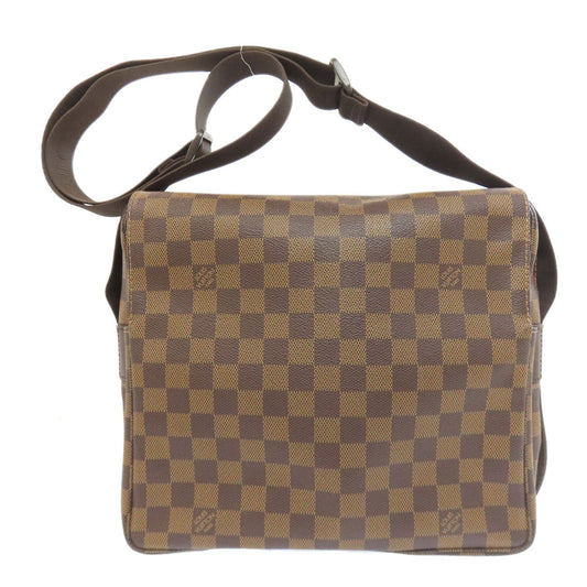 LOUIS VUITTON Shoulder Bag M45255 Damier canvas Brown Naviglio