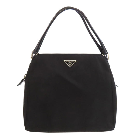 PRADA Handbag B11091 Nylon black logoMetal