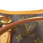 LOUIS VUITTON Tote Bag M42238 Monogram canvas Brown Bucket M Bucket PM