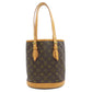 LOUIS VUITTON Tote Bag M42238 Monogram canvas Brown Bucket M Bucket PM