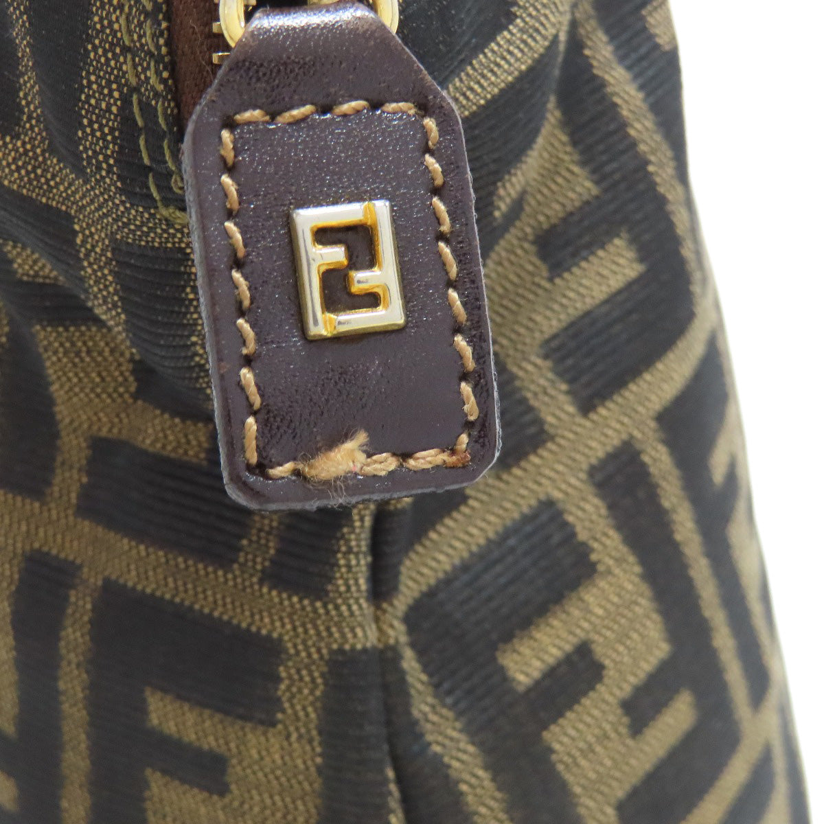 FENDI Handbag canvas Brown Zucca Pattern 2WAY