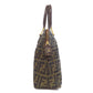 FENDI Handbag canvas Brown Zucca Pattern 2WAY