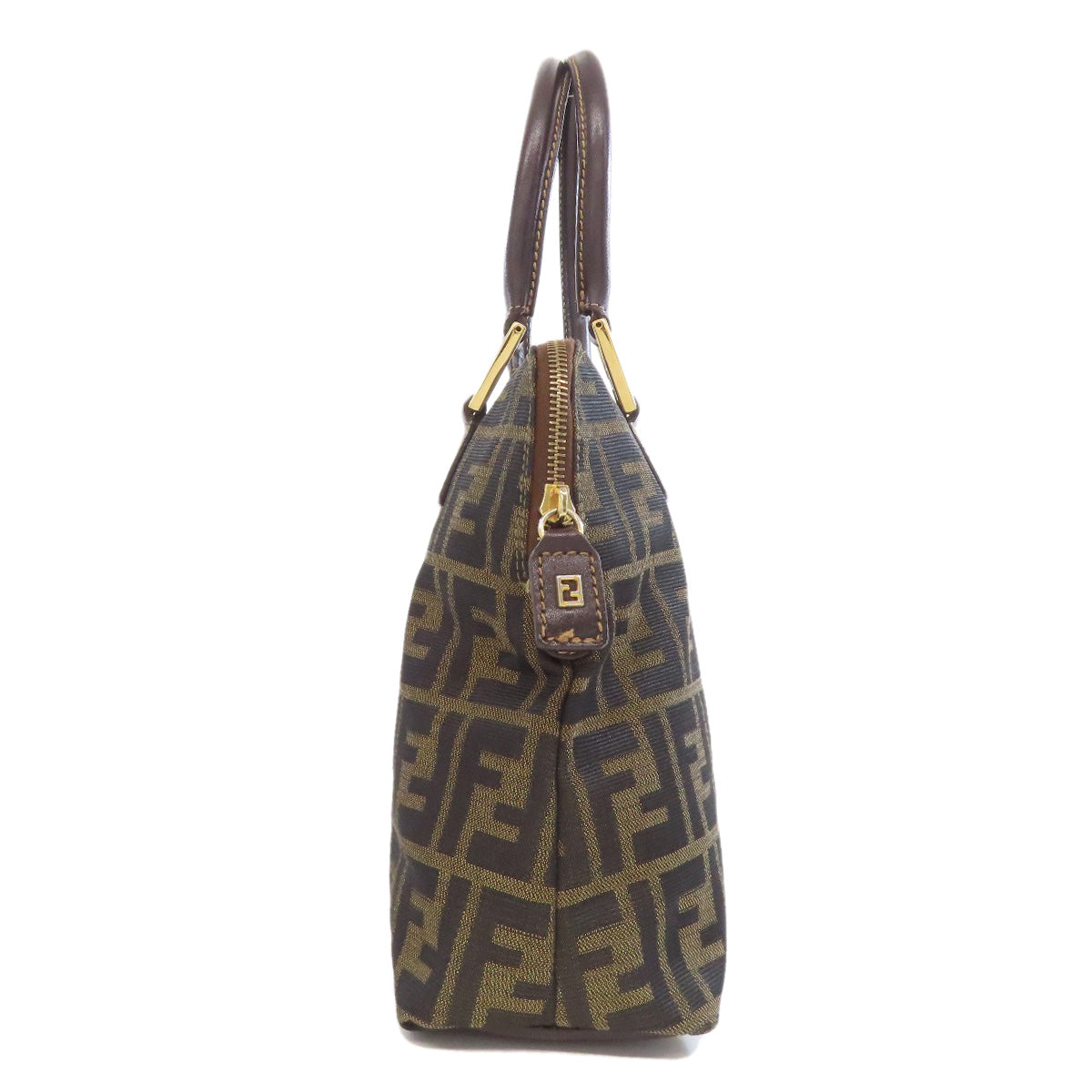 FENDI Handbag canvas Brown Zucca Pattern 2WAY