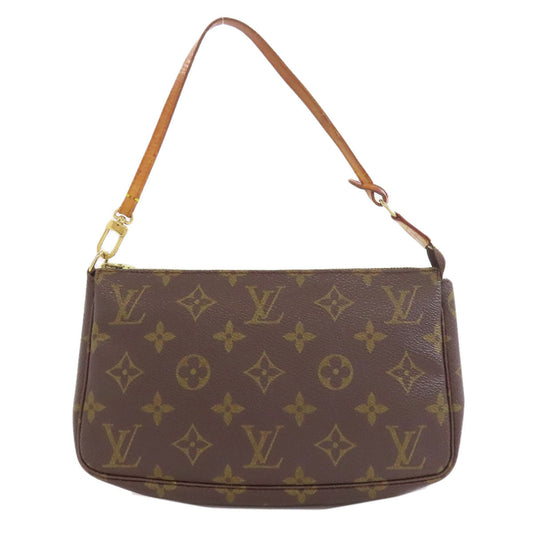 LOUIS VUITTON Accessory pouch M51980 Monogram canvas Brown Pochette Accessoar