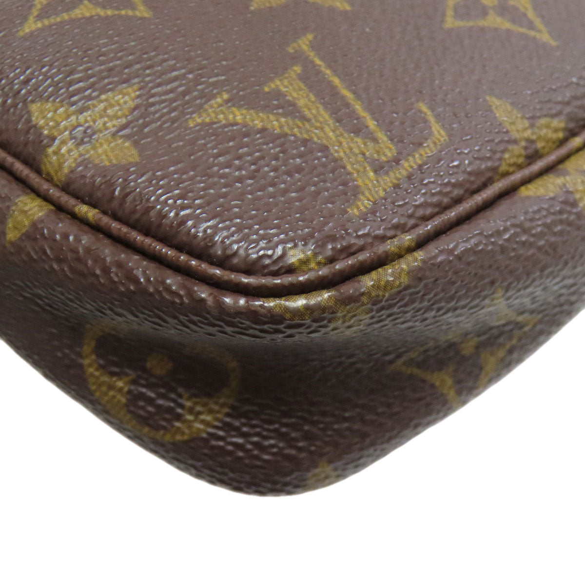 LOUIS VUITTON Accessory pouch M51980 Monogram canvas Brown Pochette Accessoar