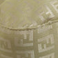 FENDI Handbag canvas beige Zucca Pattern