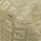 FENDI Handbag canvas beige Zucca Pattern